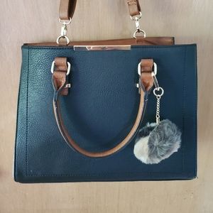 Call It Spring black/white/brown bag